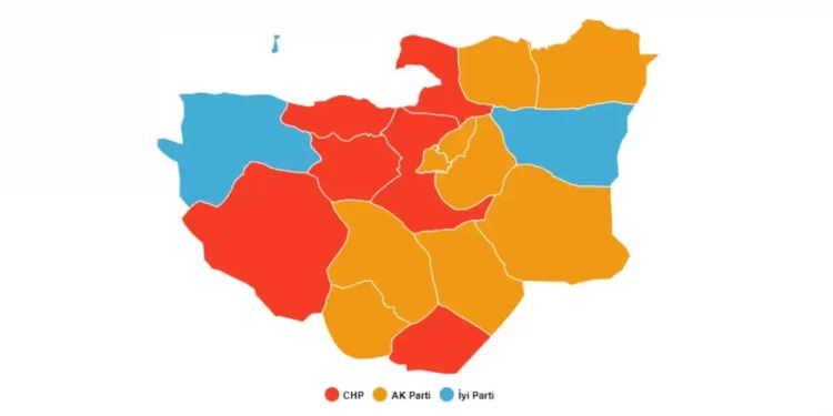 BUSADA BELEDİYELER BELLİ OLDU