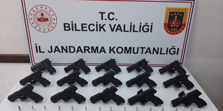 BİLECİK İL JANDARMADAN SİLAH KAÇAKÇILARINA OPERASYON