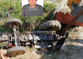 Traktör devrildi genç sürücü öldü Bursa’da kullandığı traktörün devrilmesi sonucu altında kalan 20 yaşındaki Eyüpcan Tetik hayatını kaybetti.