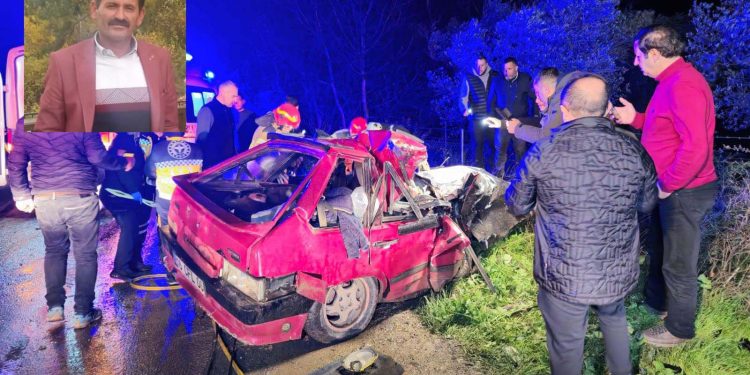 Korkunç kaza 1 ölü 2’si ağır 3 yaralı