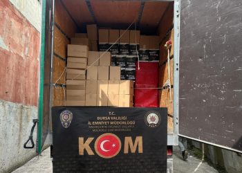 Bursa’da 6 Milyon Adet Makaron Ele Geçirildi.