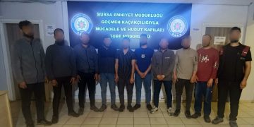 Bursa’da Göçmen Kaçakçılığına Yönelik Operasyonlar
