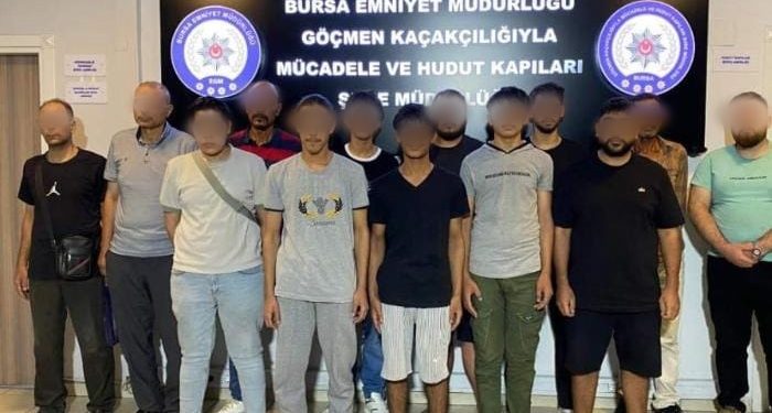 Kaçak Yabancı Uyruklu Şahısların Barındırıldığı Adrese Operasyon Düzenlendi