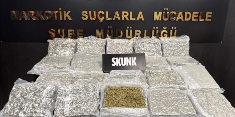 Bursa’da Uyuşturucu Ticareti Operasyonunda 45 Kilogram Esrar Ele  Geçirildi.